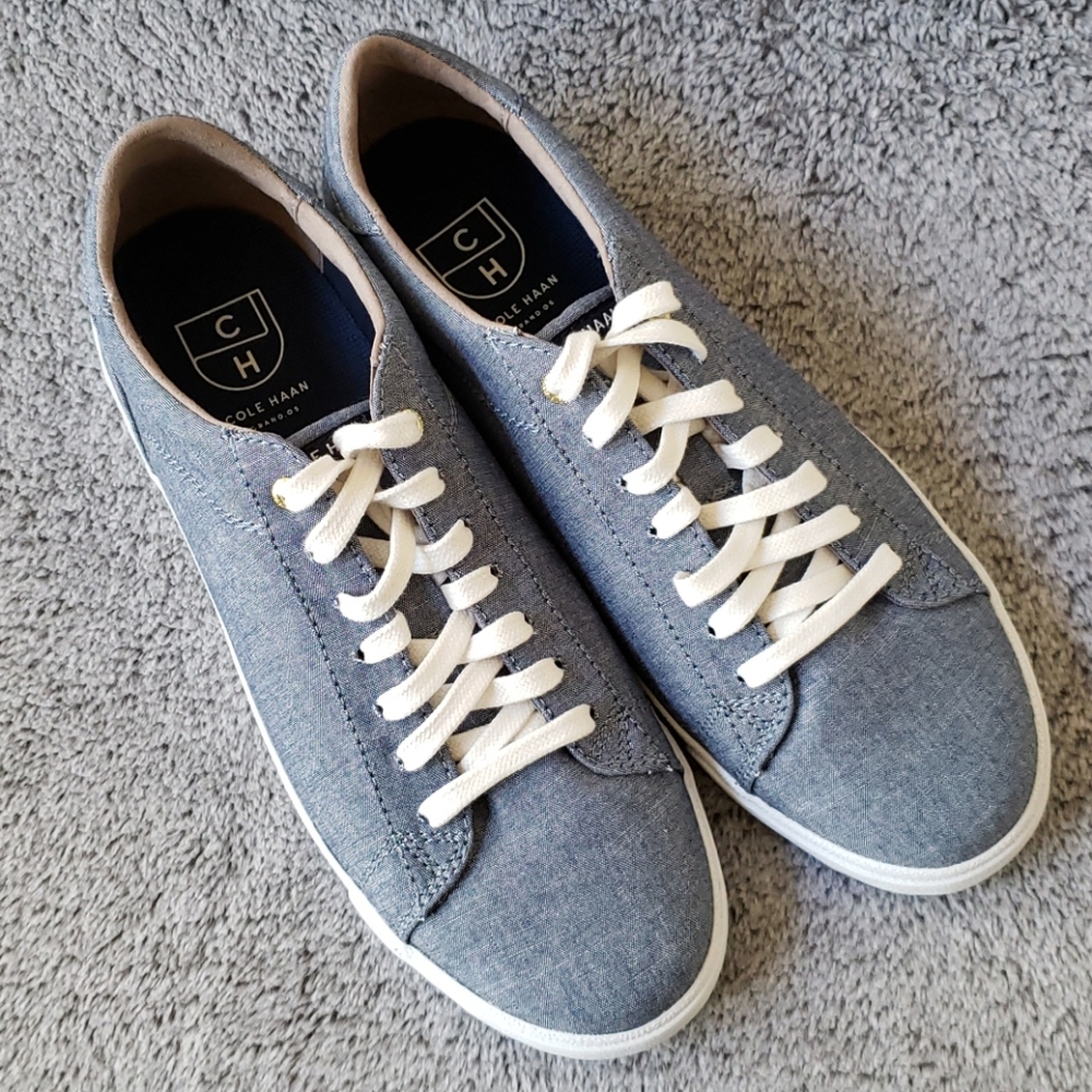 Cole Haan Grand.Øs Chambray Sneakers